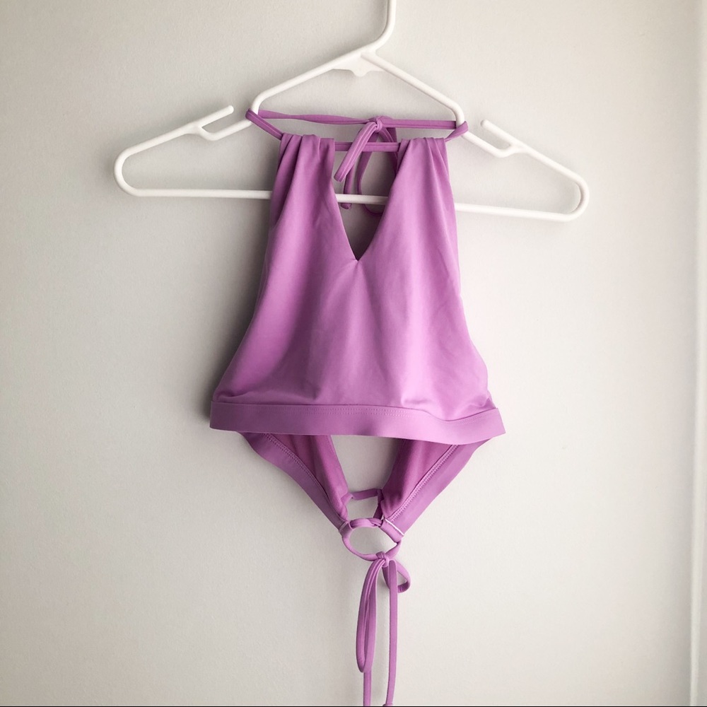 Athleta halter bikini top